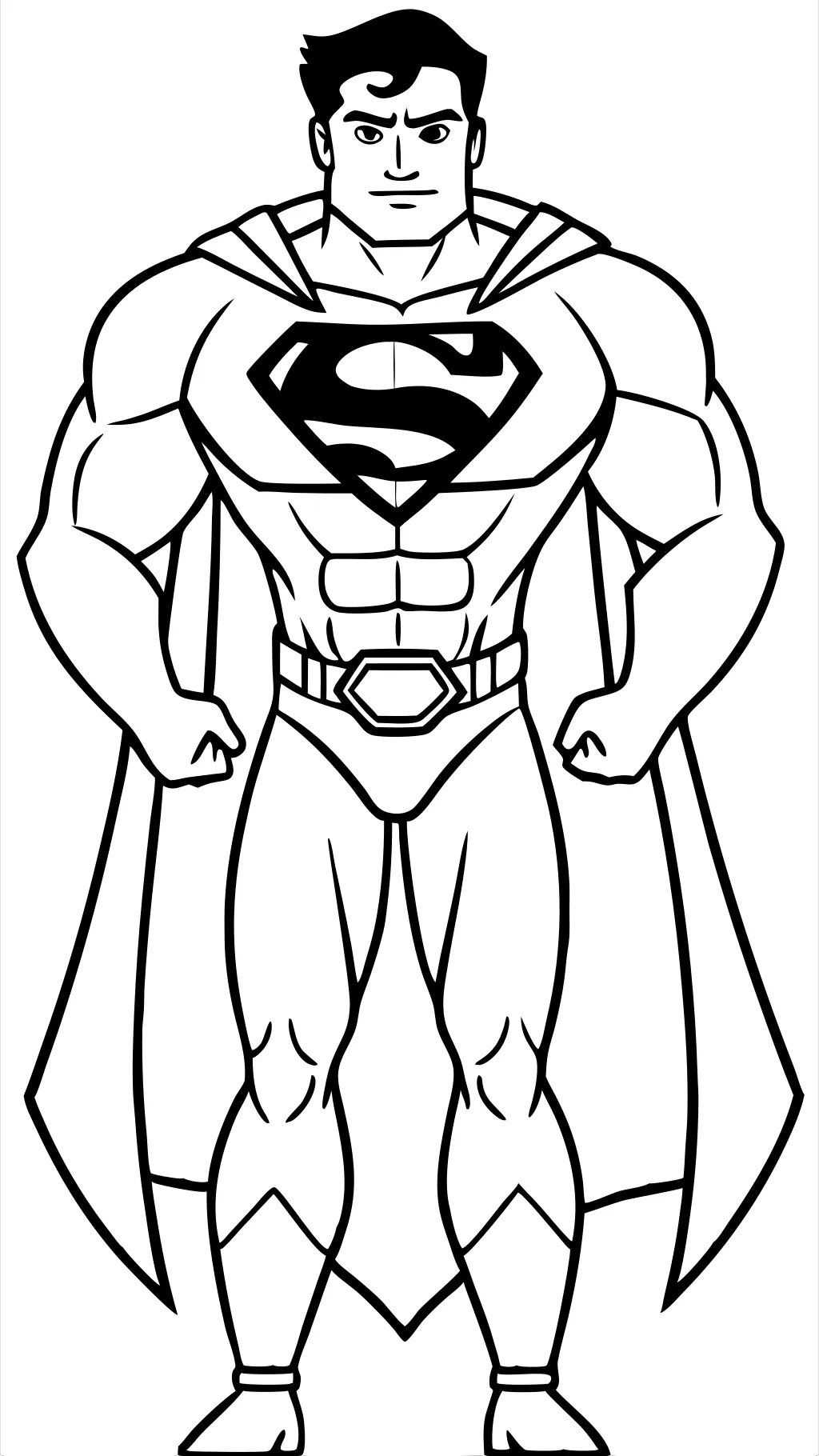 superman coloring pages printable